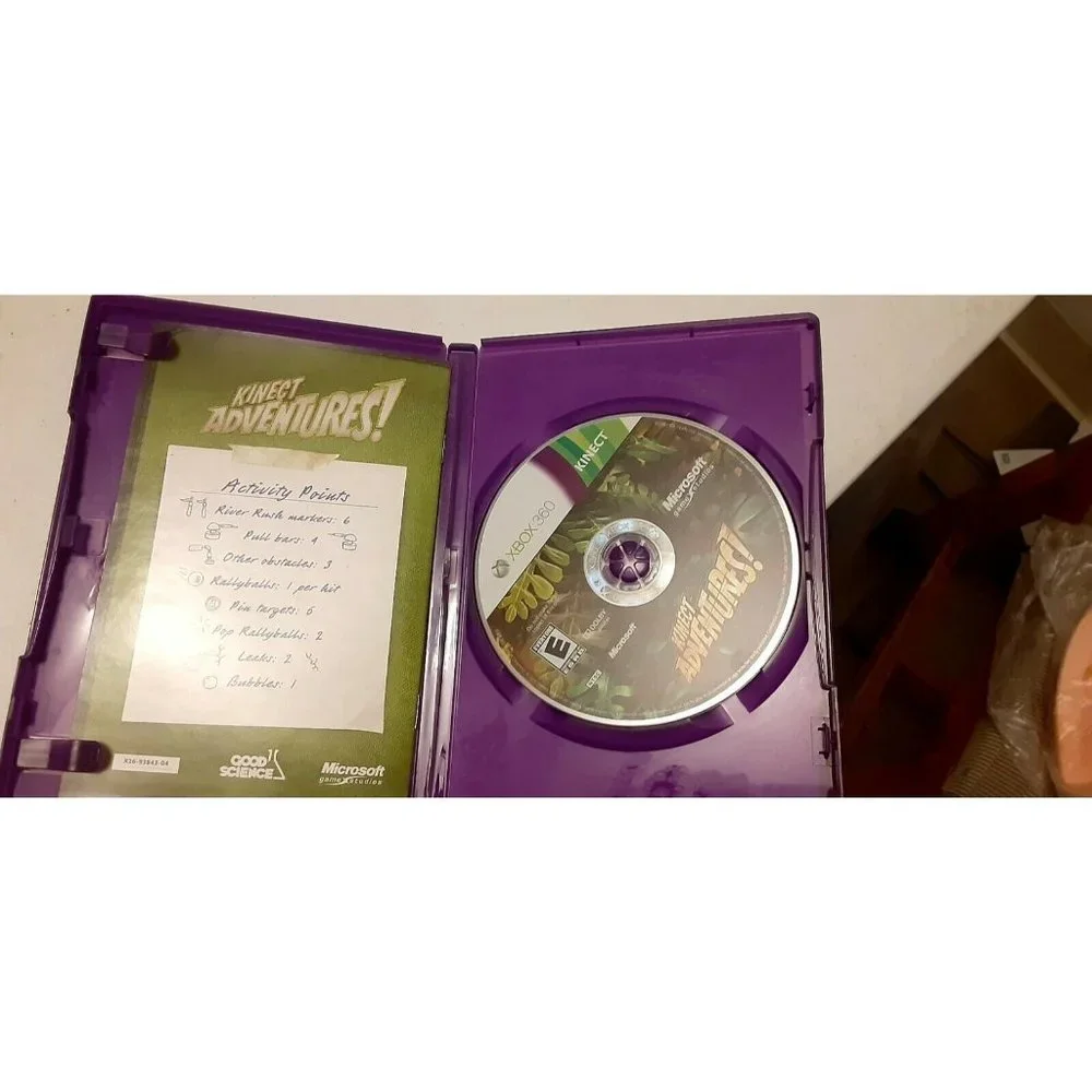 XBOX 360 KINECT ADVENTURES, EUC